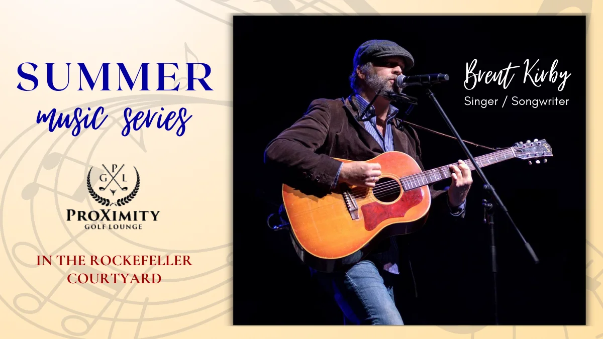 Live Music – Brent Kirby to kick off Summer Music Series