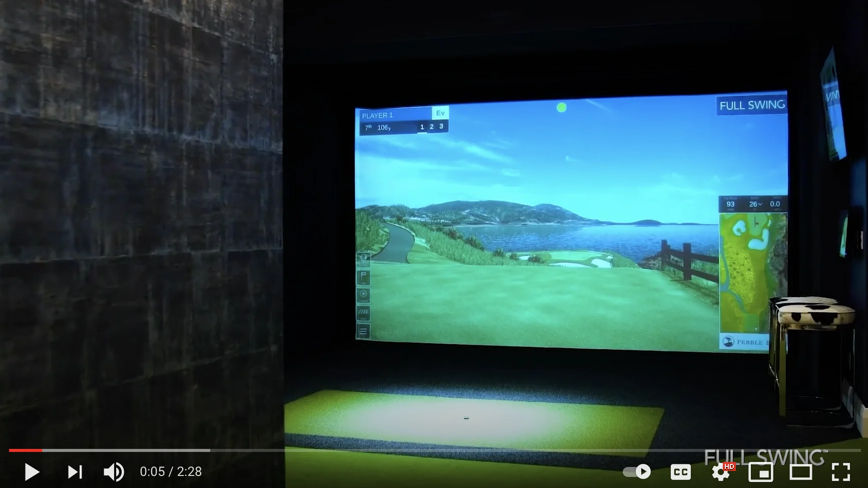 FEATURE: Gary Woodland’s Full Swing Simulator