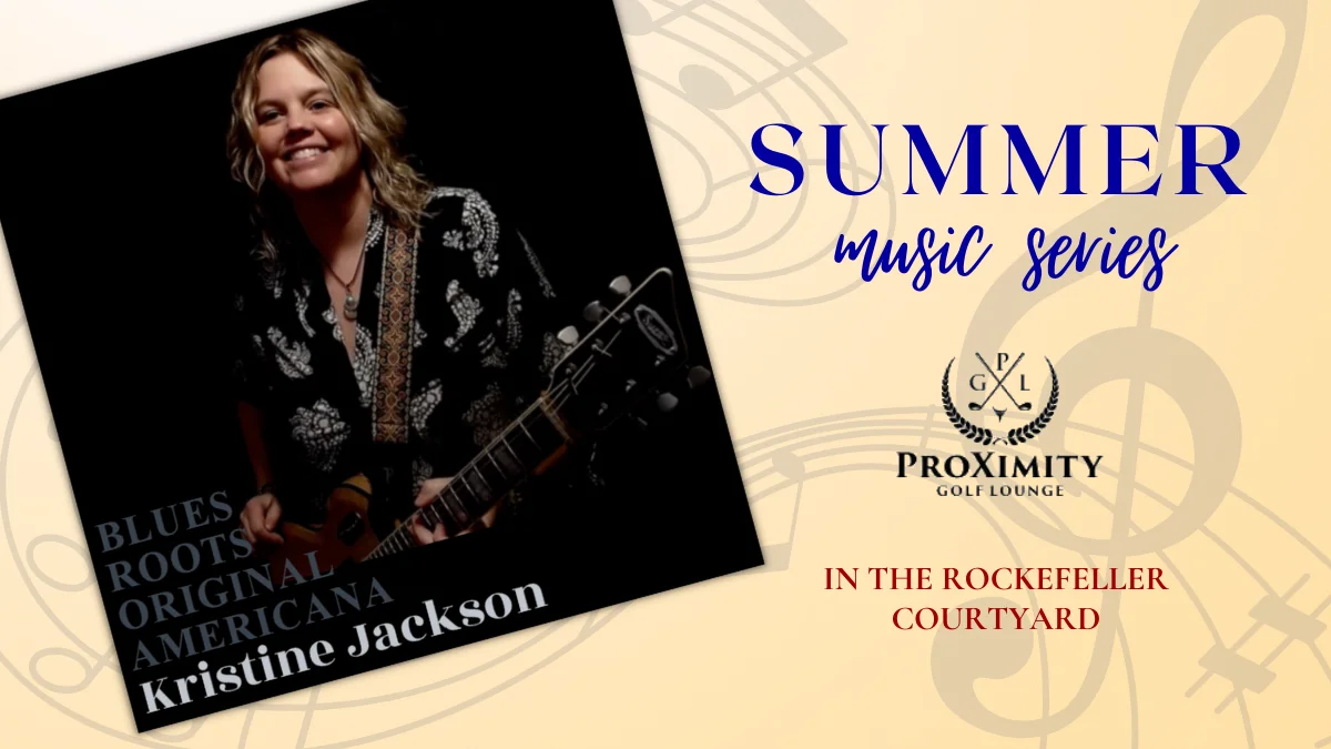 Live Music – this Saturday with Kristine Jackson